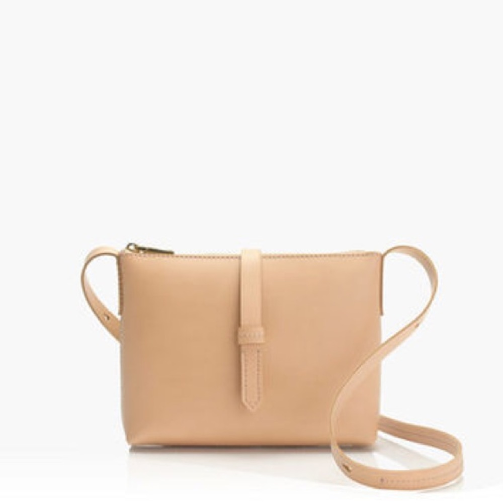 J. Crew Parker crossbody bag in natural vachetta